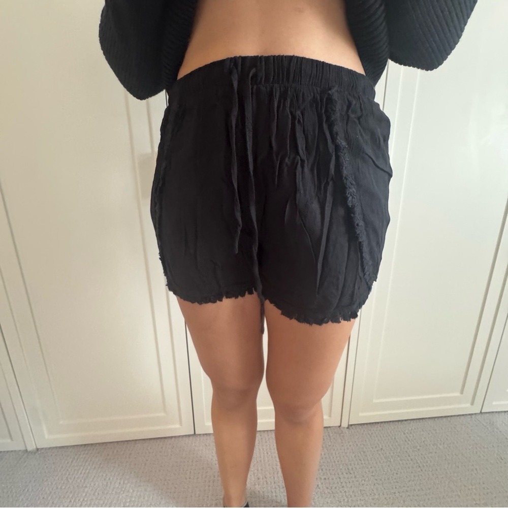 Mossimo Supply Co. Women's High Waist Black Shorts